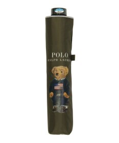 MOONBAT 【軽量】POLO RALPH LAUREN 遮光 晴雨兼用 折りたたみ日傘 無地 ポロベア