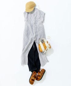 23区 VIOLAd'ORO MIRO スプリットラタン バスケットバッグ