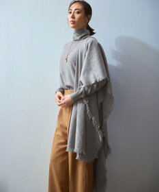 23区 S 【滝沢眞規子さん着用/CanCam11月号掲載】ナチュラルストレッチサキソニー タック ワイド パンツ