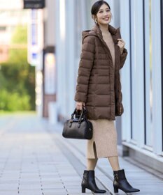 ANY SIS S 【2WAY】シルキータフタロング ダウン