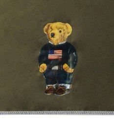 MOONBAT 【軽量】POLO RALPH LAUREN 遮光 晴雨兼用 折りたたみ日傘 無地 ポロベア