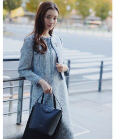 TOCCA PETAL SILHOUETTE LEATHER BAG  レザーバッグ