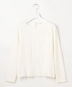 自由区 S プリーツコンビジャージ ブラウス