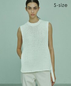 BEIGE， 【S-size】MALLOW / ニットベスト
