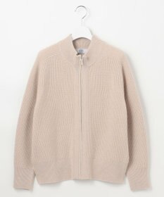 J.PRESS LADIES L 【洗える】CAT ジップアップブルゾン ニット