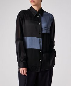 Paul Smith カラーブロック レース ブラウス