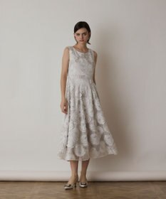 GRACE CONTINENTAL ローズ刺繍ワンピース