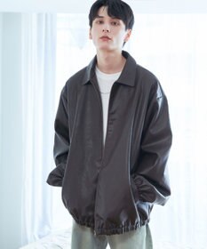 WEGO 【ユニセックス着用ITEM/MLサイズ展開】USPOLOフェイクレザージャケット