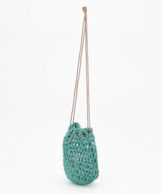 ONWARD CROSSET SELECT 【BAGMATI】アバカ巾着ショルダーバッグ