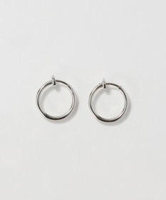 Phoebe 〈金属アレルギー対応〉バランスパールフープイヤリング　シルバー/ステンレス/大ぶり/存在感◎/主役級