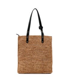 IBIZA ラフィア　セミショルダーバッグ