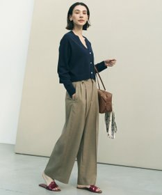 UNFILO 【セットアップ着用可】TENNEN TOUCH タックワイドパンツ