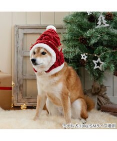 PET PARADISE ペットパラダイス サンタさん 帽子 Ｍ / Ｌ 中型犬 大型犬