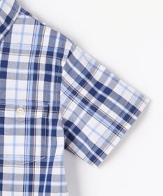 J.PRESS KIDS 【110-130cm】ロゴプリント チェックシャツ