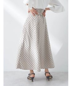 earth music&ecology バックレースアップスカート