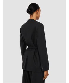 JOSEPH テーラリングクレープ　ノーカラージャケット