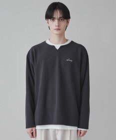 WEGO 【2点SET】アンサンブルキーネックプルオーバー