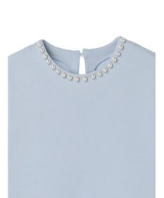 Green Parks パール付ポンチカットプルオーバー