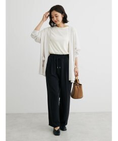 Green Parks ５分袖カットリブプルオーバー