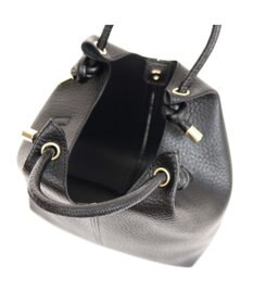 UNBILLION カシュカシュ cachecache / ポーチ付きノットハンドル2wayシボトート