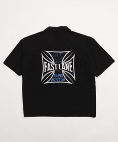 WEGO 【ユニセックス着用ITEM/MLサイズ展開】オープンカラーグラフィックシャツ（SS）