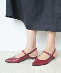 Pointer 日本製 本革ベルト付きミュール