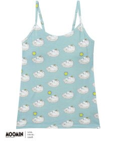 une nana cool 【MOOMIN × une nana cool 】カップ付きキャミソール