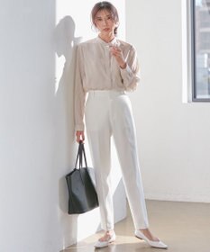 23区 【CLASSY.12月号掲載】TRストレッチギャバ テーパード パンツ