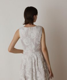 GRACE CONTINENTAL ローズ刺繍ワンピース