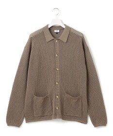 J.PRESS YORK STREET 【UNISEX】テープヤーンメッシュ カーディガン