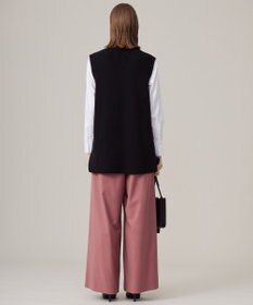 ICB 【洗える】ソフトカシミヤミックス ニットベスト