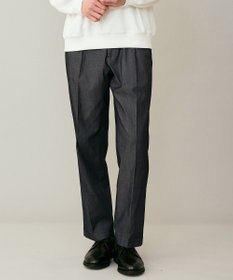 UNFILO MENS 【ストレッチ】イージーケアクリアデニム 機能美パンツ ワイド