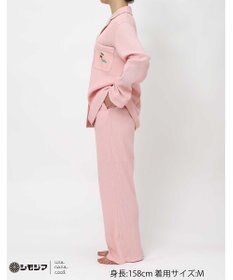 une nana cool MADE WITH シモジマ 【綿100%】開襟ワッフルパジャマ