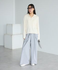 CRAFT STANDARD BOUTIQUE フロントタックドレープワイドパンツ