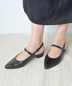 Pointer 日本製 本革ベルト付きミュール