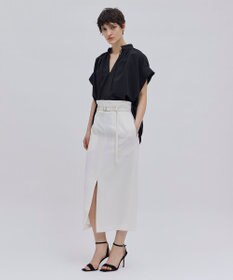 BEIGE， 【洗える/接触冷感/速乾/UVケア対応】BATEAU / ブラウス