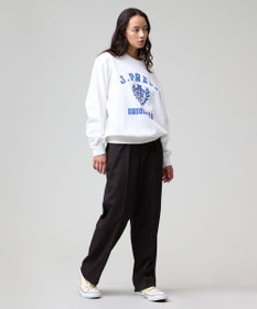 J.PRESS MEN 【J.PRESS ORIGINALS】【UNISEX】Supima Recycle Cotton CREST Logo Sweat