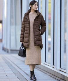 ANY SIS S 【2WAY】シルキータフタロング ダウン