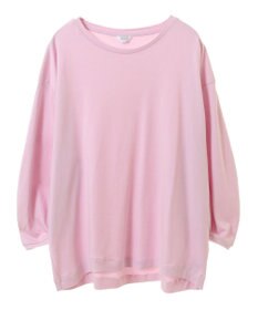 AMERICAN HOLIC 接触冷感7分袖タックスリーブカットプルオーバー