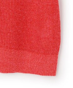 23区 【先行予約】ピュアリネン ハーフスリーブ ポロニット