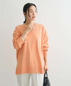 Green Parks アンチピリングライン入りニットプルオーバー