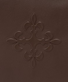 russet エンボスモノグラム ソフトレザー 2WAYトートバッグ(CE-1611)