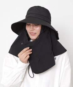 MOONBAT 【遮光100％/UVカット100％】フワクール (Fuwacool)  日差しを完全遮断サファリハット　遮光100　UV100