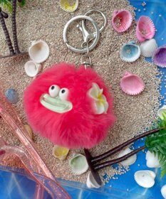 WEGO アゲアゲハイビスカスモンスターぬいぐるみキーホルダー