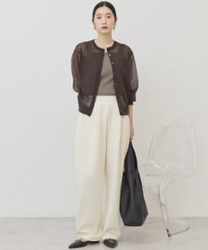 AMERICAN HOLIC シアーリブニットカーディガン