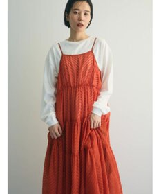 Green Parks armonia.ティアードシアーキャミワンピース