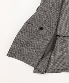 組曲 S 【先行予約】【WEB限定】メランジレノクロス バックペプラムジャケット