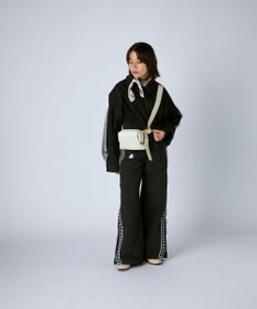 OP／FILA 【Kappa】 ワイドシルエット バンダナイロントラックパンツ