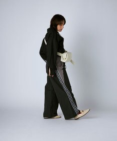 OP／FILA 【Kappa】 ワイドシルエット バンダナイロントラックパンツ