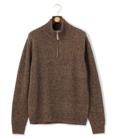 J.PRESS MEN 【KING SIZE】【Cash Lamb’s Wool】ハーフジップニット